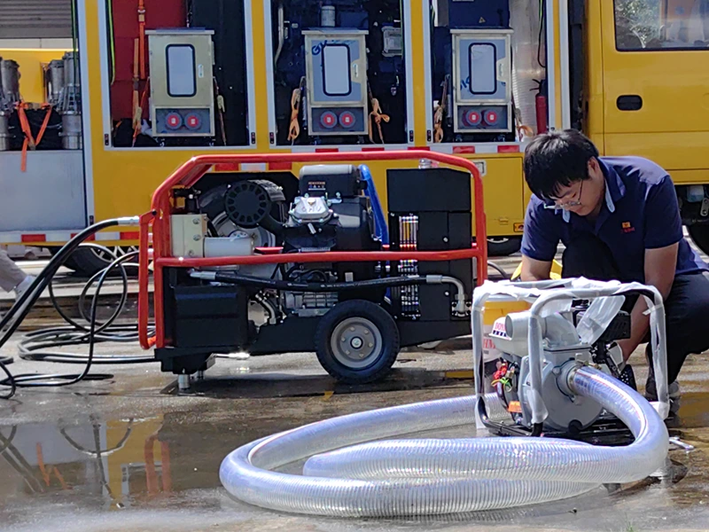 Jianghe Flood Prevention Products lanseart generatorset mei hege betrouberens foar senario's foar needkrêft en oerstreamingskontrôle