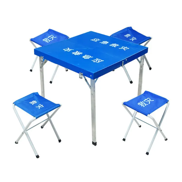 Disaster Relief Folding Tafel en Stoel